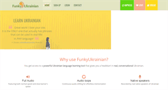 Desktop Screenshot of funkyukrainian.com